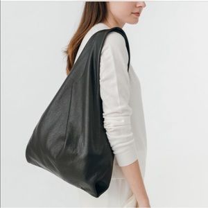 Baggu Leather Shopper Tote